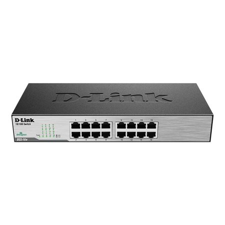 D-LINK 16-Port 10/100 Desktop Switch DSS-16+